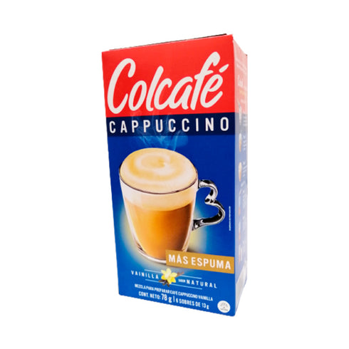 CAFE CAPPUCCINO COLCAFE 6U 13G VAINILLA